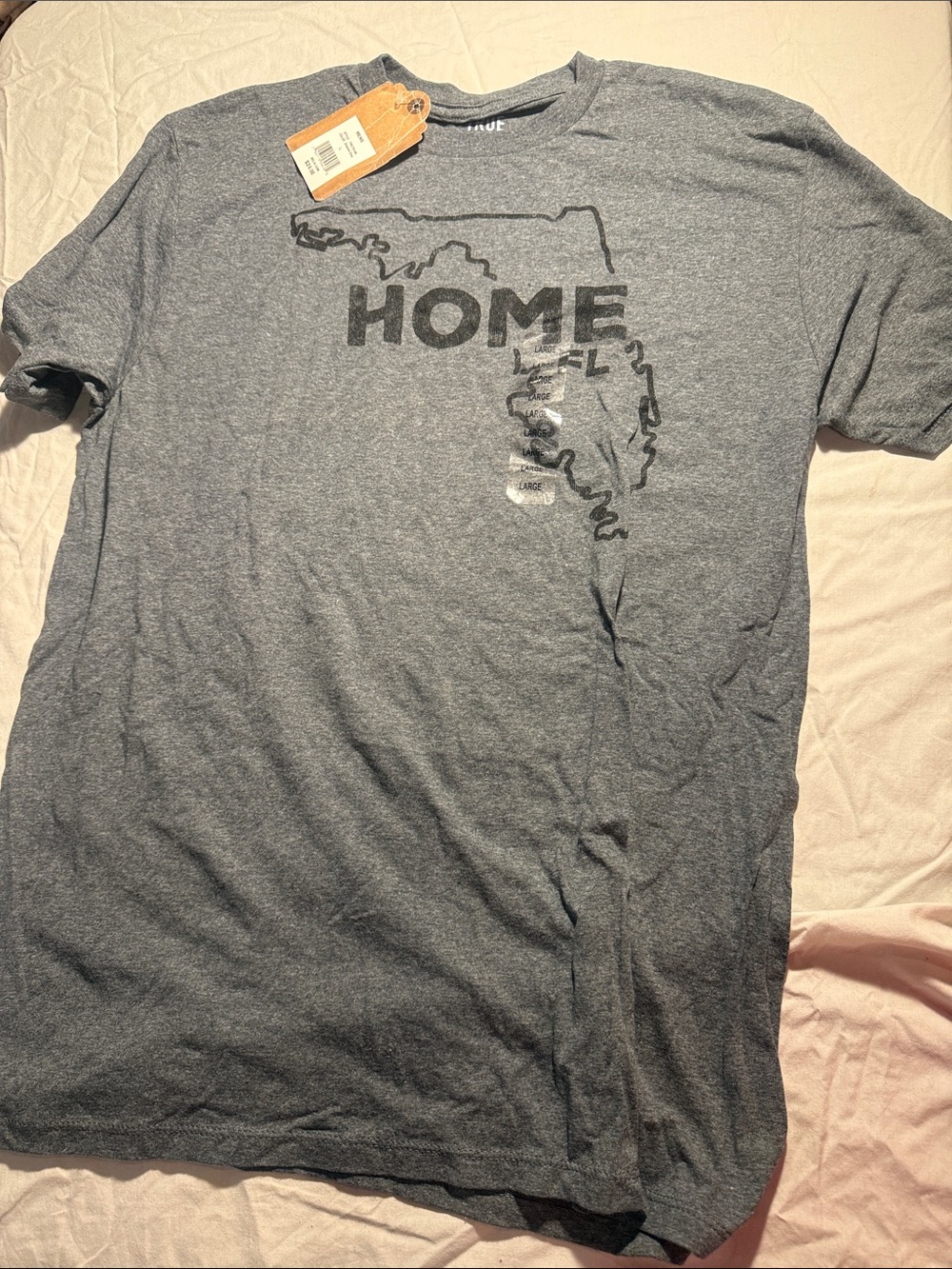 True Craft Heather Gray Lived-In Tee